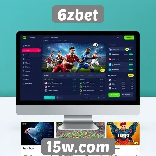 Explorando a interface do site de apostas 6zbet