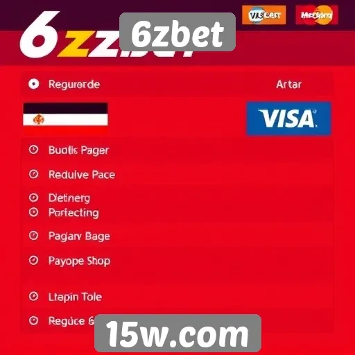 Métodos de pagamento disponíveis no site 6zbet