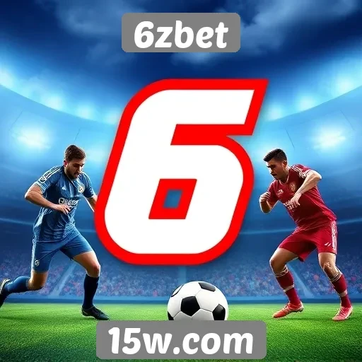 Apostas esportivas no 6zbet em destaque